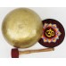 E765 Energetic Third Eye 'A#' Chakra Healing Hand Hammered Tibetan Singing Bowl 10.5" Wide Made In Nepal